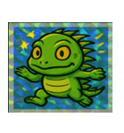 日輪イグアナのスタンプ集@SFW（個別スタンプ：14）