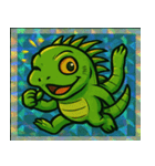 日輪イグアナのスタンプ集@SFW（個別スタンプ：15）