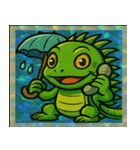 日輪イグアナのスタンプ集@SFW（個別スタンプ：17）