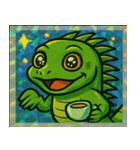 日輪イグアナのスタンプ集@SFW（個別スタンプ：18）