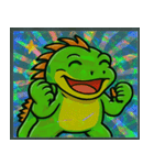 日輪イグアナのスタンプ集@SFW（個別スタンプ：19）