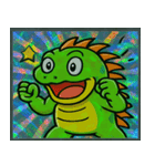 日輪イグアナのスタンプ集@SFW（個別スタンプ：21）