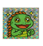 日輪イグアナのスタンプ集@SFW（個別スタンプ：28）