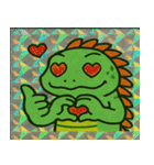 日輪イグアナのスタンプ集@SFW（個別スタンプ：32）