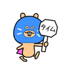 野球とスーパーマスクドゲッシ（個別スタンプ：26）