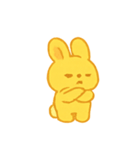 ふわふわうさぎの毎日ハッピー（個別スタンプ：8）