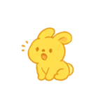 ふわふわうさぎの毎日ハッピー（個別スタンプ：9）