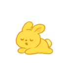 ふわふわうさぎの毎日ハッピー（個別スタンプ：11）