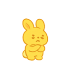 ふわふわうさぎの毎日ハッピー（個別スタンプ：12）