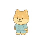 柴犬パジャマの遊び時間（個別スタンプ：2）