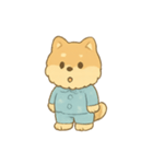 柴犬パジャマの遊び時間（個別スタンプ：14）