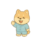 柴犬パジャマの遊び時間（個別スタンプ：16）