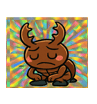炎角クワガタのスタンプ集@SFW（個別スタンプ：4）