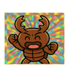 炎角クワガタのスタンプ集@SFW（個別スタンプ：6）