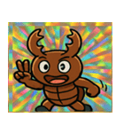 炎角クワガタのスタンプ集@SFW（個別スタンプ：7）