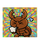 炎角クワガタのスタンプ集@SFW（個別スタンプ：8）