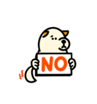 白柴プップ（個別スタンプ：14）