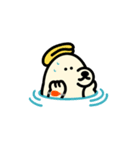 白柴プップ（個別スタンプ：24）