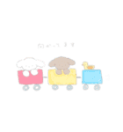 ましゅまろわんこの文字入りスタンプ（個別スタンプ：4）
