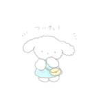 ましゅまろわんこの文字入りスタンプ（個別スタンプ：5）
