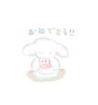 ましゅまろわんこの文字入りスタンプ（個別スタンプ：10）
