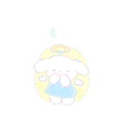 ましゅまろわんこの文字入りスタンプ（個別スタンプ：12）