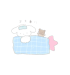 ましゅまろわんこの文字入りスタンプ（個別スタンプ：16）