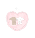 ましゅまろわんこの文字入りスタンプ（個別スタンプ：22）