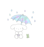 ましゅまろわんこの文字入りスタンプ（個別スタンプ：37）