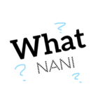 日常language（個別スタンプ：18）
