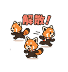 レッサーパンダの毎日使える日常スタンプ（個別スタンプ：30）
