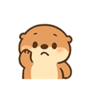 ごきげんカワウソ 気分パレード（個別スタンプ：2）