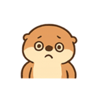 ごきげんカワウソ 気分パレード（個別スタンプ：4）