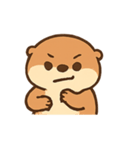 ごきげんカワウソ 気分パレード（個別スタンプ：9）