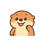 ごきげんカワウソ 気分パレード（個別スタンプ：12）