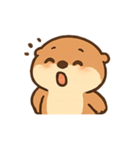 ごきげんカワウソ 気分パレード（個別スタンプ：15）