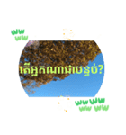 クメール語シアムリアップ州で日常挨拶体力（個別スタンプ：24）