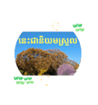 クメール語シアムリアップ州で日常挨拶体力（個別スタンプ：28）
