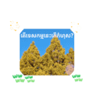 クメール語シアムリアップ州で日常挨拶体力（個別スタンプ：37）