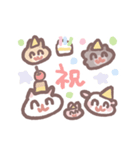ポメラニアンもち -もちが描いたよ-（個別スタンプ：40）