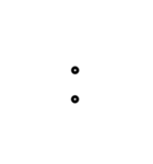 手描きヘタ字 (大文字アルファベット Ver.)（個別スタンプ：36）