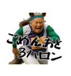 ウマ祖母(シニアダービー！毎日使えて便利)（個別スタンプ：28）