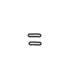 手描きヘタ字 (小文字アルファベット Ver.)（個別スタンプ：33）