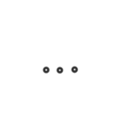 手描きヘタ字 (小文字アルファベット Ver.)（個別スタンプ：39）