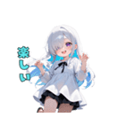 神秘の微笑ガール（個別スタンプ：39）