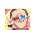 ギャグ顔おじさん2（個別スタンプ：6）