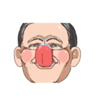 ギャグ顔おじさん2（個別スタンプ：7）