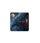 満月の幻想列車✨️FullMoon Fantasy Train（個別スタンプ：12）