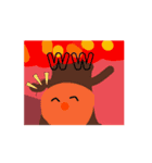 季節の丸（個別スタンプ：4）