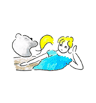 こあらとおねえさん3（個別スタンプ：3）